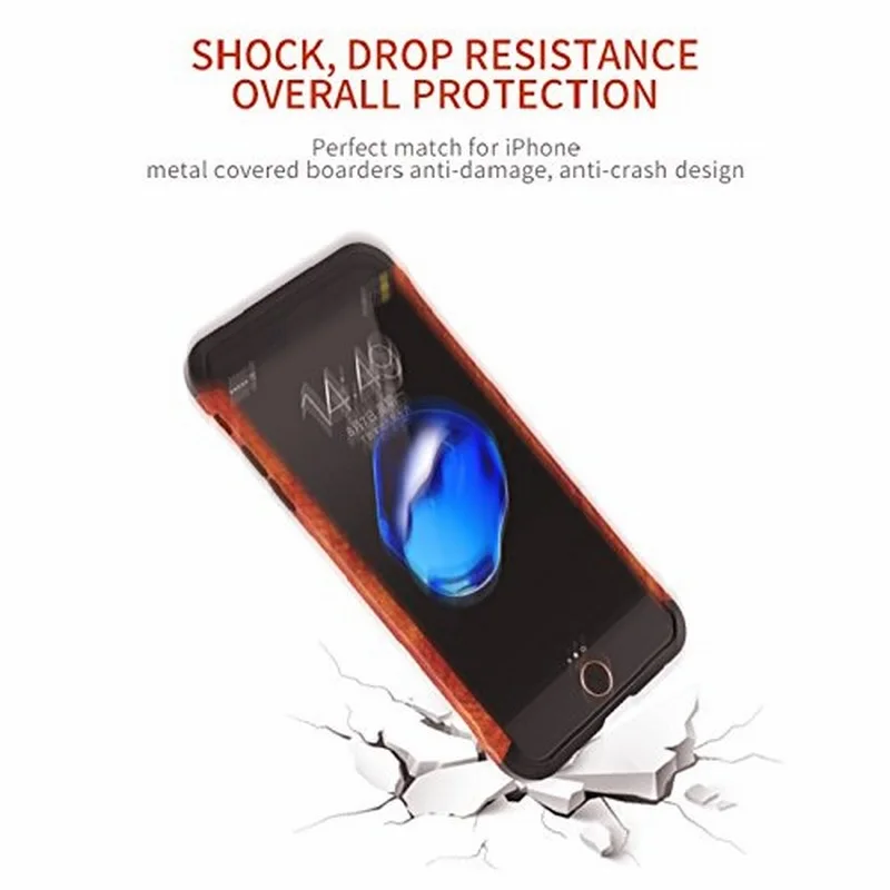 Защитный чехол бампер из алюминиевого сплава для iPhone 7 аксессуары 8 Plus 6 6S|for iphone|6s