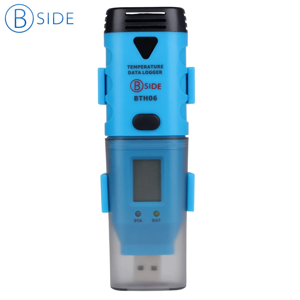 High Accuracy BSIDE BTH06 USB Temp Data Logger/Temperature Record Temp Probe Outside Recorder the Data in Real Time