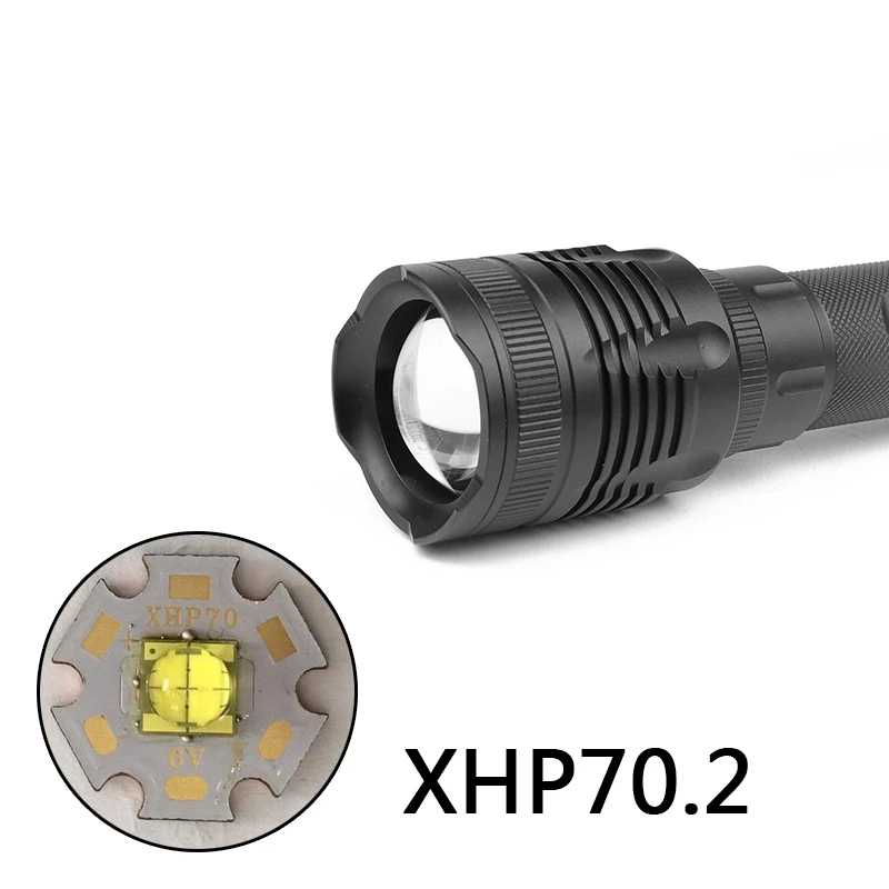 Litwod Z30P78 светодиодный фонарик новый оригинальный CREE XHP70.2 40000LM Мощный тактический
