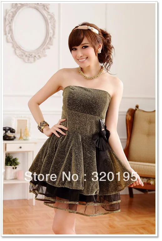2013 Free Shipping Stock PriceKnee Length Sexy Special Occasion Dress XL XXL XXXL 1pcs/lot | Женская одежда