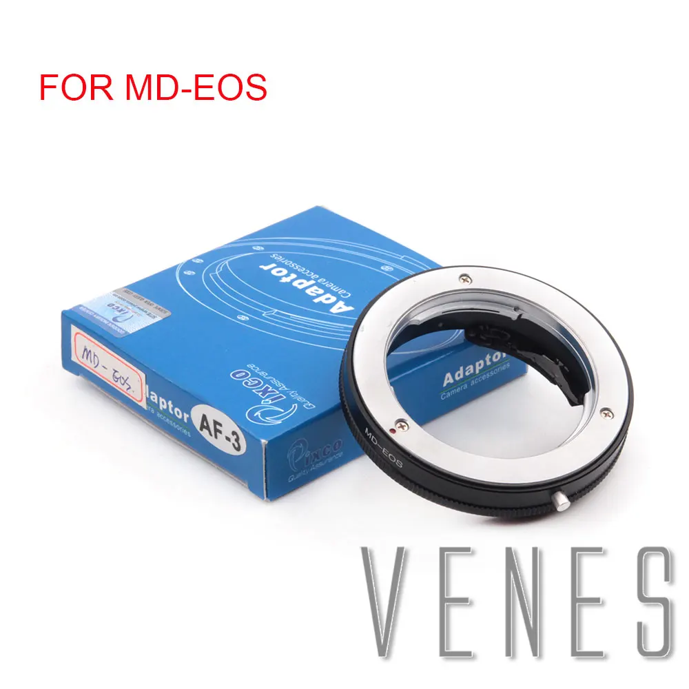 Venes для MD-EOS макро 3-го поколения AF Подтверждение адаптер Костюм Minolta MD объектив Canon