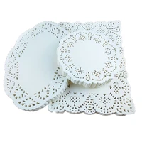 150pc white round lace paper mats coasters placemats wedding events party table gift doilies doyleys vintage coasters placemat