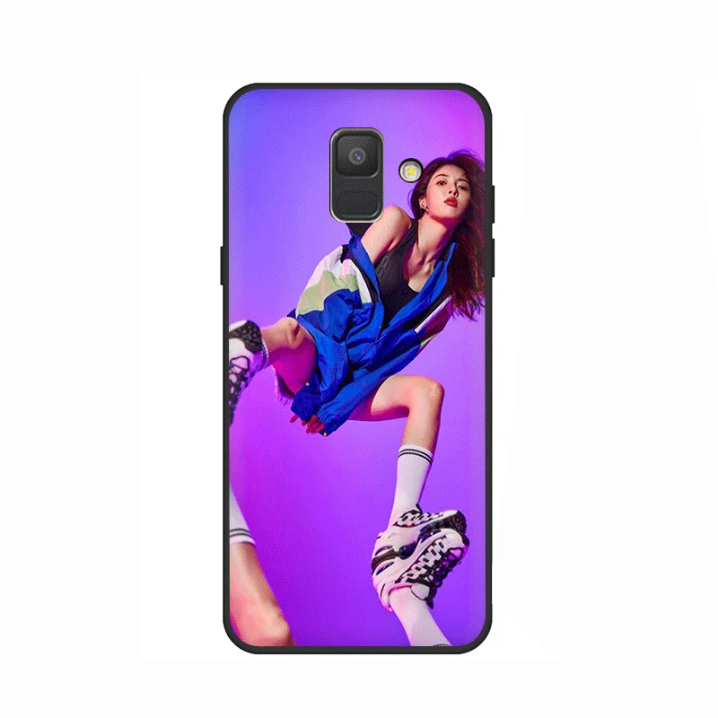 B14 HyunA Ким Мягкий силиконовый чехол для телефона для samsung GaLaxy A3 A5 A6 A7 A8 A9 A10 A30 A40 A50 A70 J6 - Цвет: B14