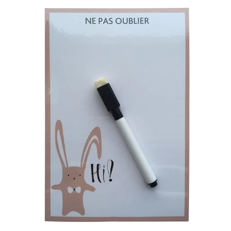 Коробка животных серии печатных сухой стирания Гибкие Магнитные доски/доски