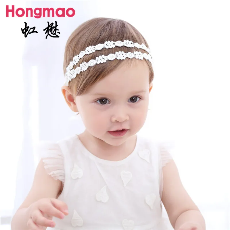 Распродажа 1 шт. Детские аксессуары для волос детская двойная повязка эластичная