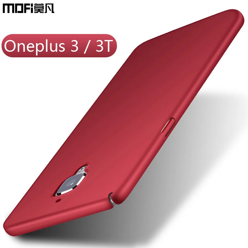 Чехол для oneplus 3 чехол T Ультратонкий mofi черный синий красный защитный one plus t |