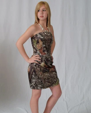 

free shipping strapless camo prom dresses short 2017 new styles camouflage party dress custom make size 0