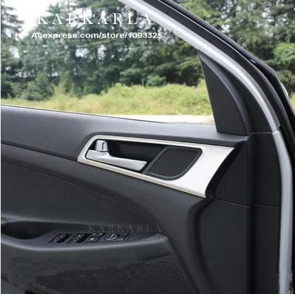 4 шт./компл. Крышка для дверной ручки автомобиля внутренняя отделка Hyundai Tucson 2015 2016