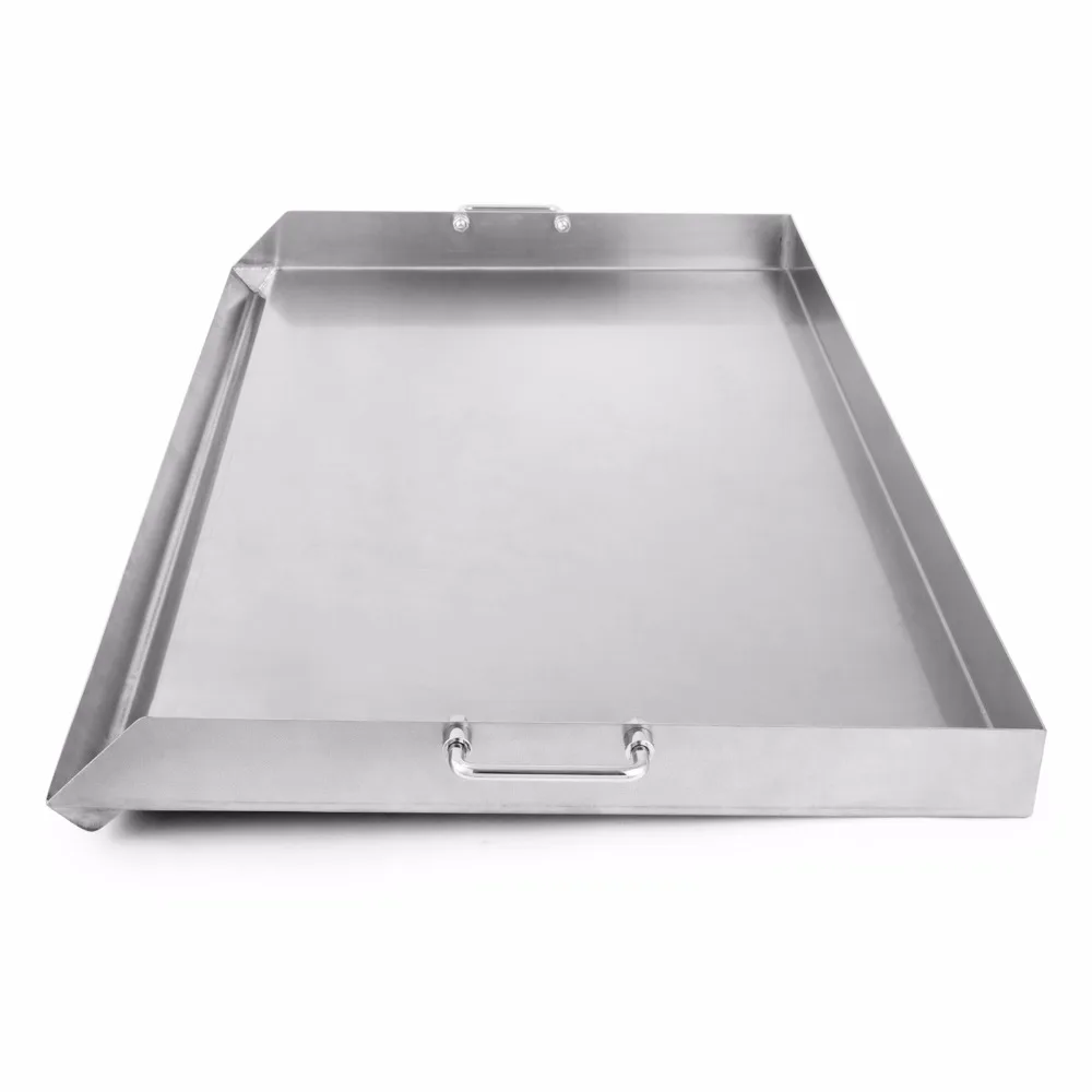 36 &quotx 22&quot Нержавеющая сталь Comal Griddle плоский верхний гриль для уличной тройной