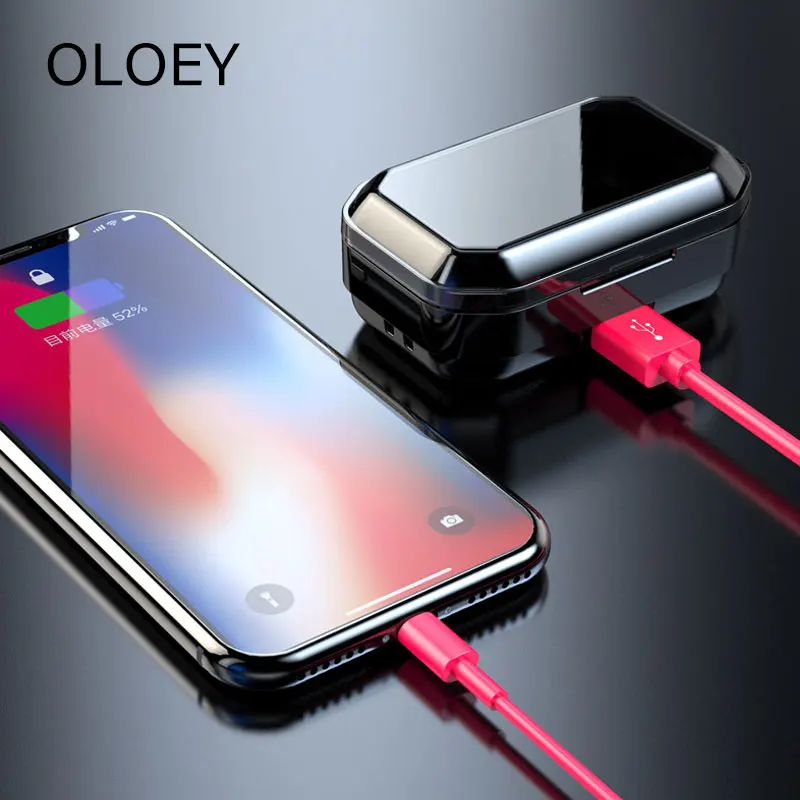 OLOEY Bluetooth наушники Беспроводные водонепроницаемые портативные стерео спортивные