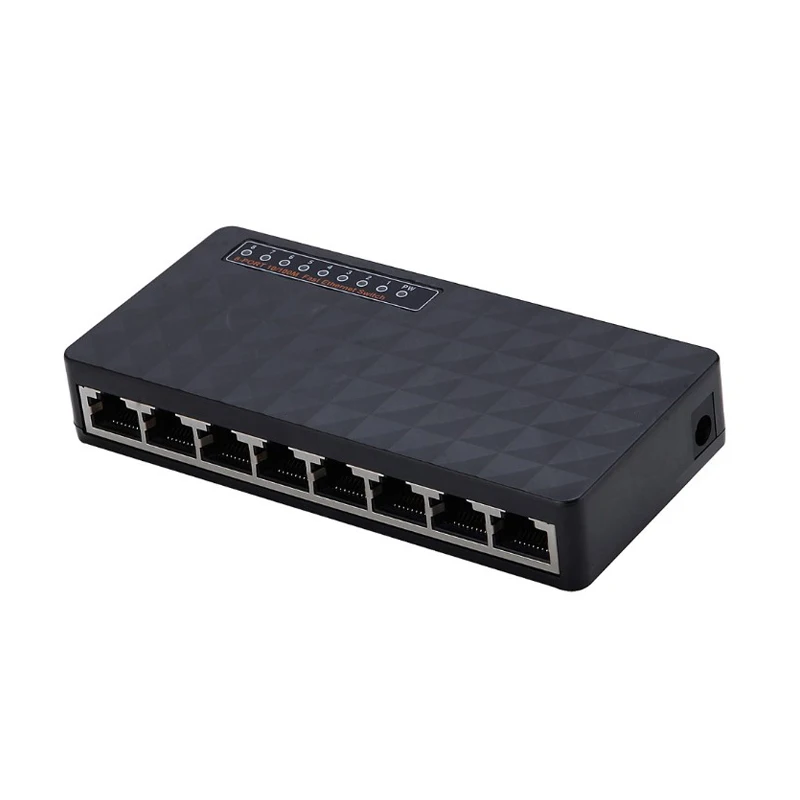 DIEWU 8 Порты и разъёмы коммутатор для высокоскоростной сети Ethernet 10/100 Мбит сетевой