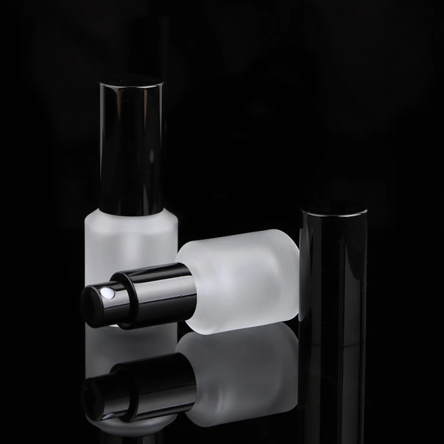 Оптовая продажа 20 шт. 15 мл прозрачный распылитель тумана/пресс-насос для лосьона