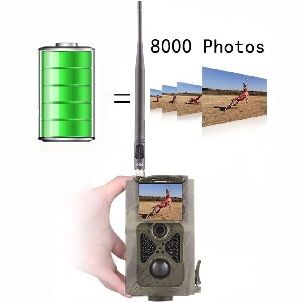HC550M HD Trail цифровая охотничья камера MMS 16MP 0 5 S триггер GPRS GSM chasse HC 550M Беспроводная