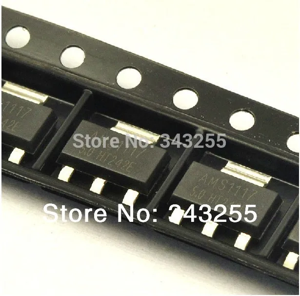 100 шт./лот AMS1117 5.0 5V LM1117 1117 регулятор напряжения|voltage regulator|regulator voltagelot lot |