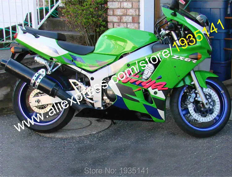 Комплект обтекателей для Kawasaki NINJA ZX 6R 94 95 96 97 ZX6R 1994 1995 1996 1997|kit board|kit chelseakit bi xenon h4 |