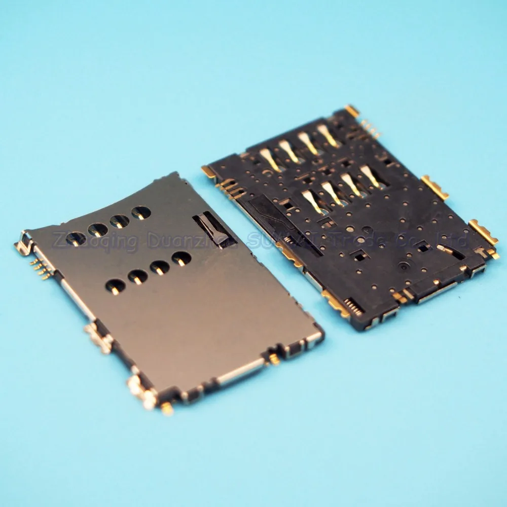 20 шт./лот держатель слота для Sim-карты Samsung W2013 B9388 N8000 p6200 P3100 P1000 Разъем карты |