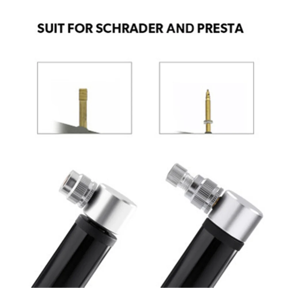 Mini Bicycle Pump Tire Air Inflator Pump for Mountain Bike Basketball