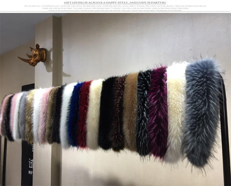 Women Fashion Faux Fox Fur Scarf Collar Shawl Winter Coat Collars Colorful Raccoon Fur Collars Scarves
Women Fashion Faux Fox Fur Scarf Collar Shawl Winter Coat Collars Colorful Raccoon Fur Collars Scarves