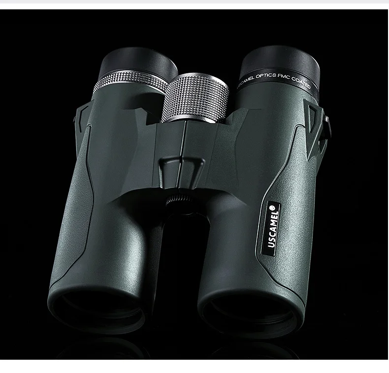 USCAMEL 10x42 бинокль для охоты профессиональный телескоп портативный бинокуло телескопа Открытый окуляр телескоп черный