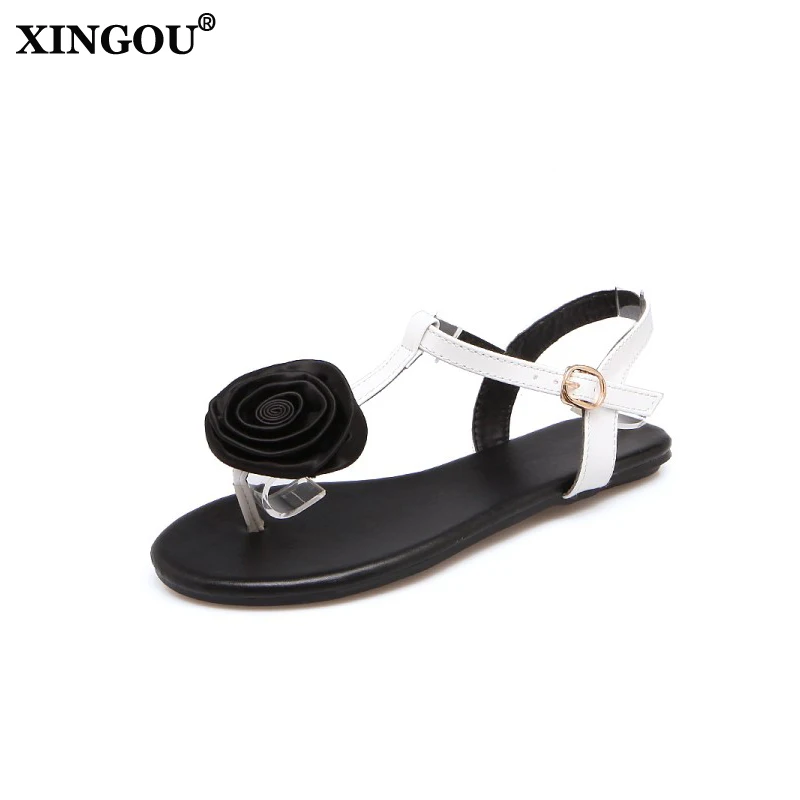 Новые сандалии женские летние модные 2018 простые балетки для женщин повседневные