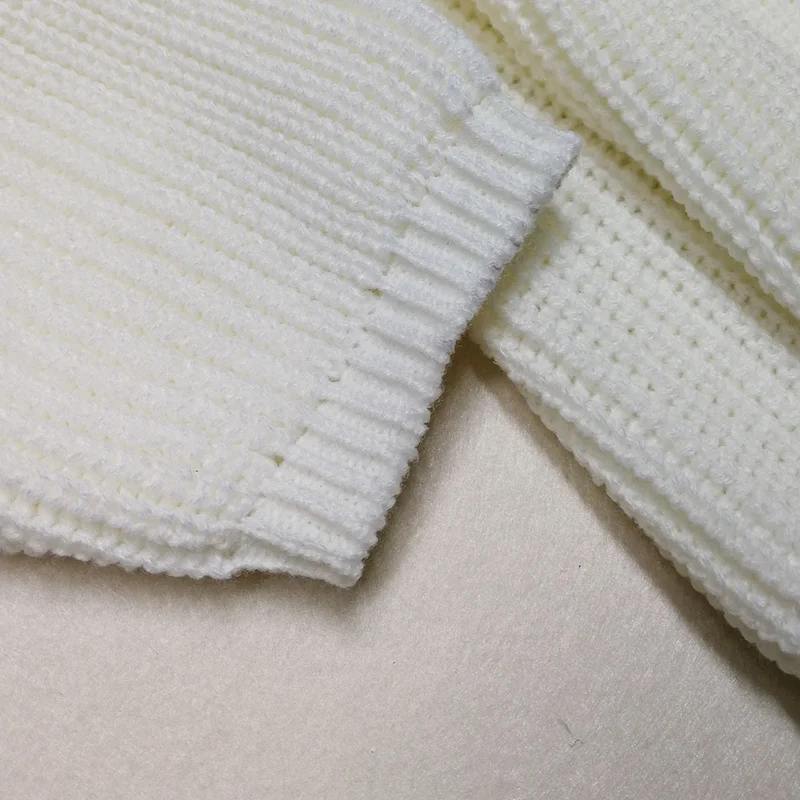 Зимняя одежда женский модный свитер с высоким воротом и длинным рукавом