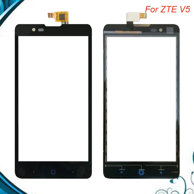 Для ZTE Red Bull V5 U9180 V9180 N9180 сенсорный экран Стекло Переднее стекло дигитайзер панель