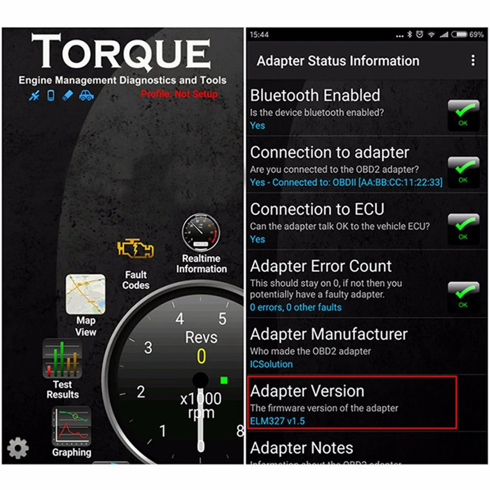 Автомобильный считыватель кодов крутящего момента V1.5 Super MINI ELM327 Bluetooth ELM 327 версия