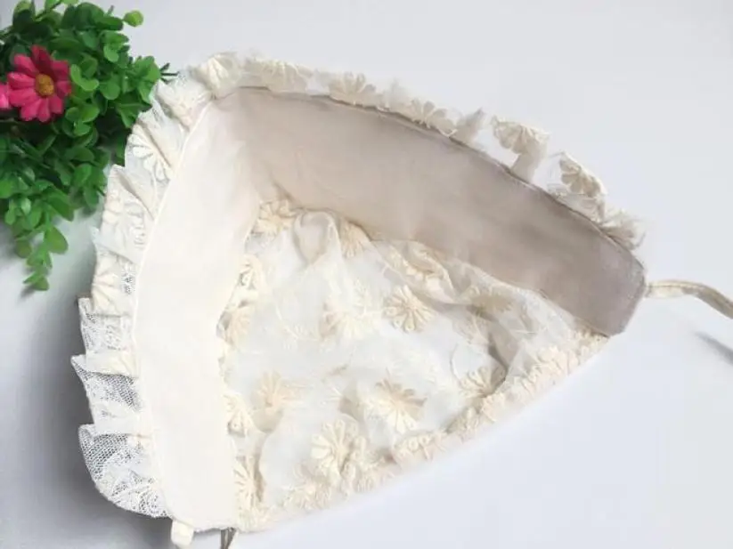 Детская шапочка для новорожденных девочек детская кружевная аксессуары волос