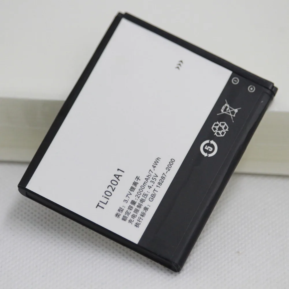 

2pcs 2000mah Battery TLi020A1 For Alcatel One Touch Pop 3 (5) 4G 5 Dual Sim OT 5065D 5065A 5065X 5065W 5065J 5065T Phone Battery