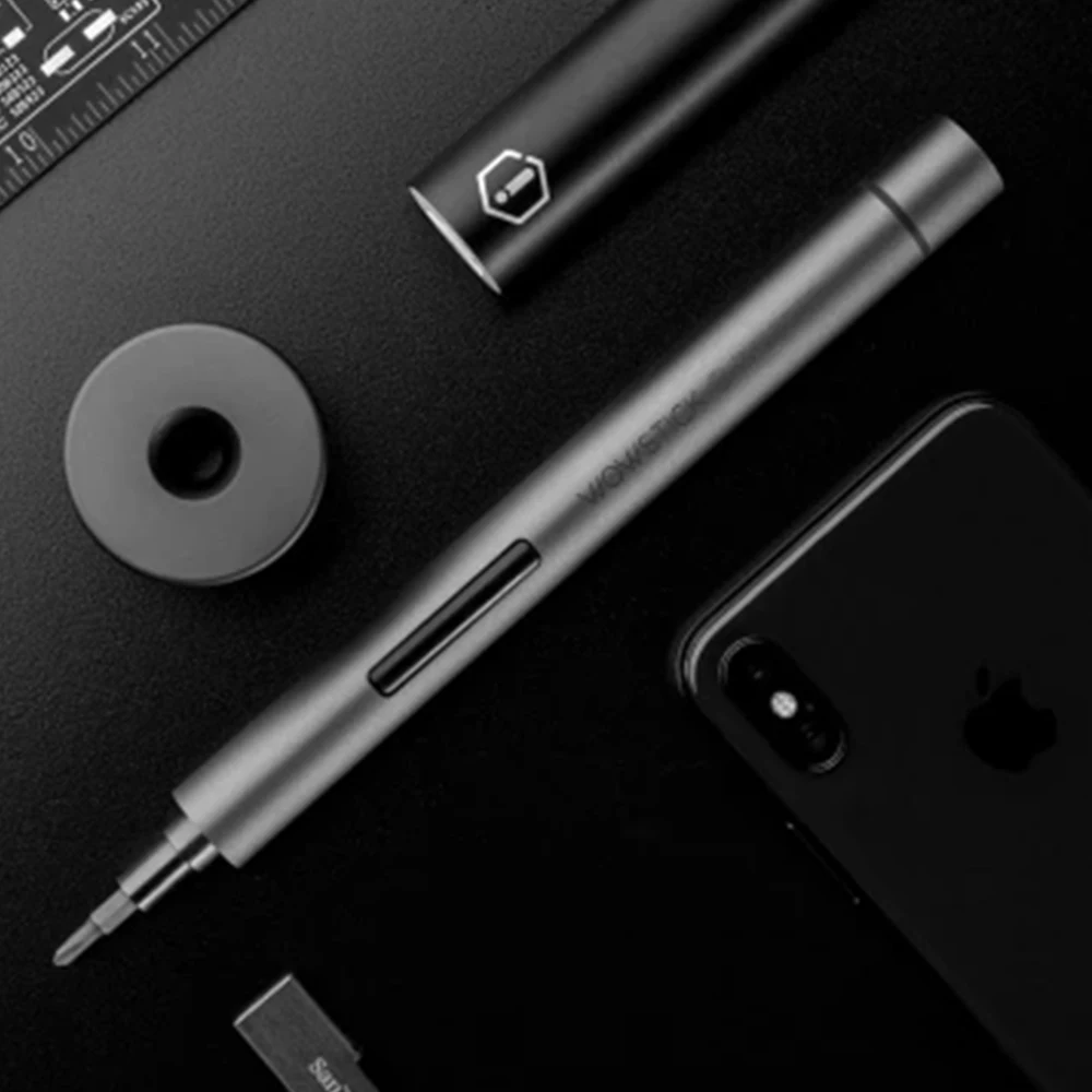 Xiaomi Mijia Wowstick 1F Pro, электрическая отвертка, перезаряжаемый беспроводной драйвер питания, светодиодный светильник, литиевая батарея