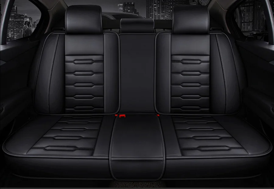 Из искусственной кожи чехлы на сиденья для toyota land cruiser 80 100 prado 120 150 200 земля-круизер-prado Yaris