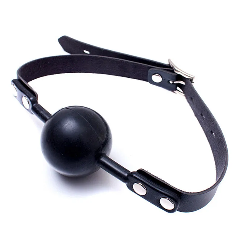 MaryXiong 48MM Sex Solid Ball Gag for Women and Men Adult Restraints Mouth Slave Plug in Game Erotic Toy | Красота и здоровье