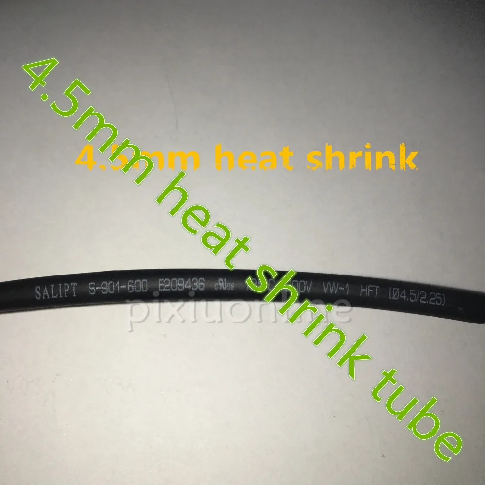 1 метр/упаковка термоусадочные трубки диаметр 4 5 мм|sleeve wire|wire sleevetube heat shrink |