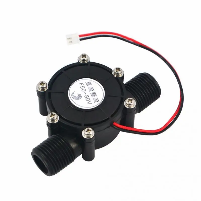 Микро гидро генератор 80 в/12 В/5V10W DC воды генератор турбины гидроэлектрический расход водопроводной воды гидравлический DIY