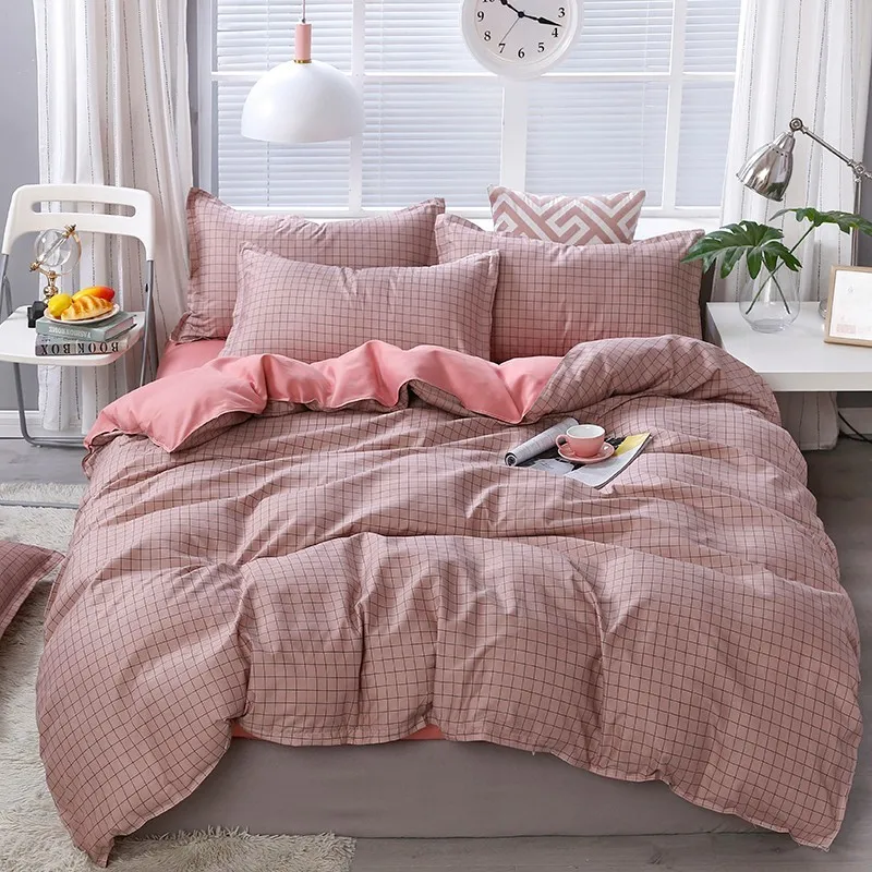 Solstice Cartoon Pink Crown Style Children/kid Bed Linen Duvet Cover Sheet Pillowcase Linens Bedclothes 3/4pcs Set | Дом и сад