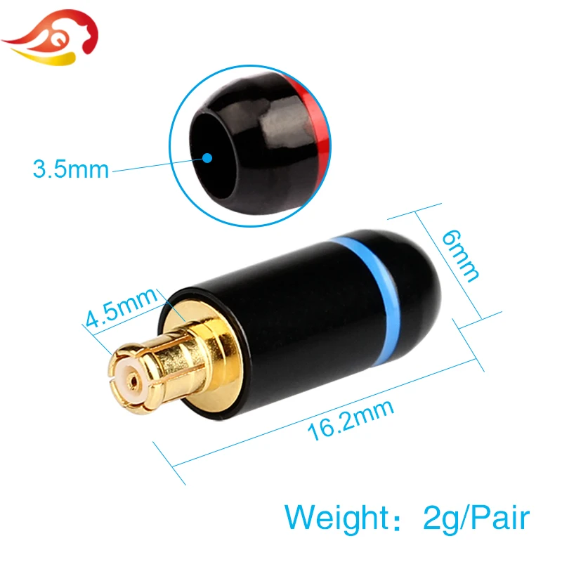 QYFANG 1 пара штырьков для наушников звуковой магнитолы LS400 LS300 E40 E50 E70 Blk Hi Fi адаптер