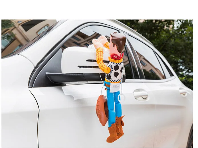 35cm woody Горячая История игрушек 4 Шериф Вуди Базз Лайтер кукольный автомобиль плюшевые игрушки снаружи повесить История игрушек авто аксессуары украшение автомобиля - Цвет: 35cm woody