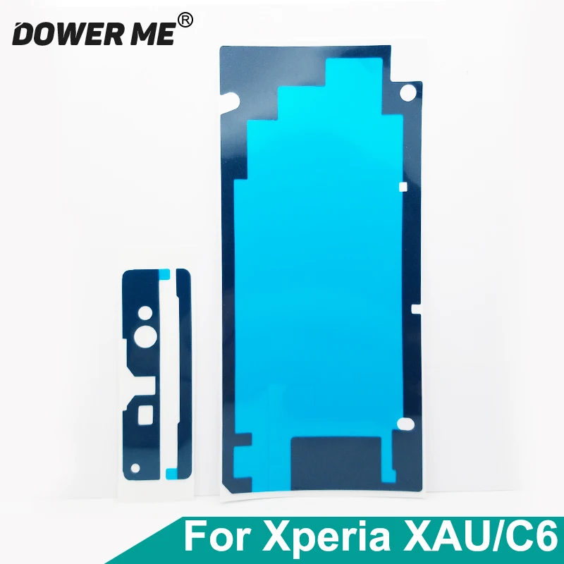 Dower Me XAU Передняя ЖК наклейка задняя крышка клей полный набор клейкая лента для Sony