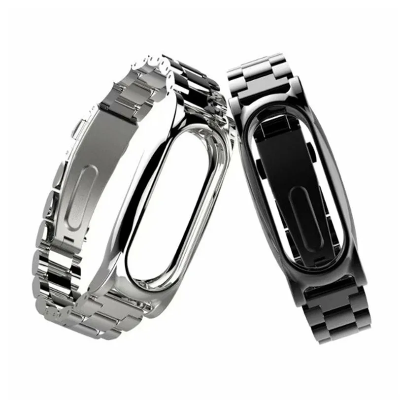 Роскошный металлический браслет магнитный из нержавеющей стали для Xiaomi Mi Band 2 PG13