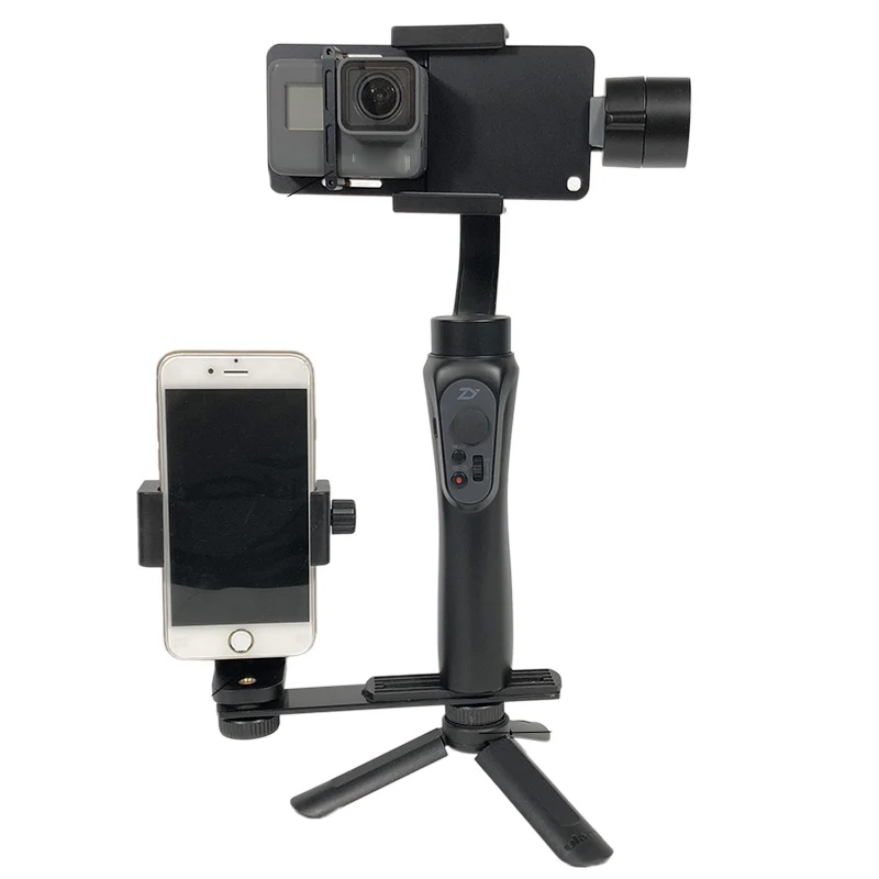 

Adapter phone Clip Mini Tripod Bracket for GoPro 7 black 6 5 4 3+ go pro accessories SJCAM xiomi yi 4k DJI Osmo Gimbal cam Mount