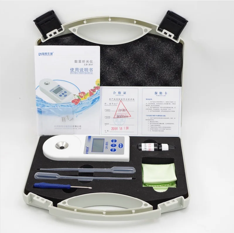 Digital Sugar Refractometer Handheld Measuring Content Tool For Honey Fruit Concentration Meter LH-T20 | Инструменты