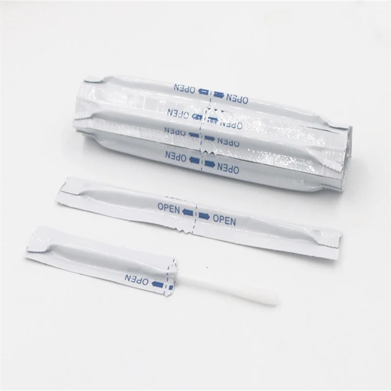 Without packing 30 шт./кор. влажный ватный тампон для использования с IQOS 2,4 плюс для Lil электронная сигарета чистым инструментом для очистки палочки Премиум цена youthvape магазин - Цвет: Without packing