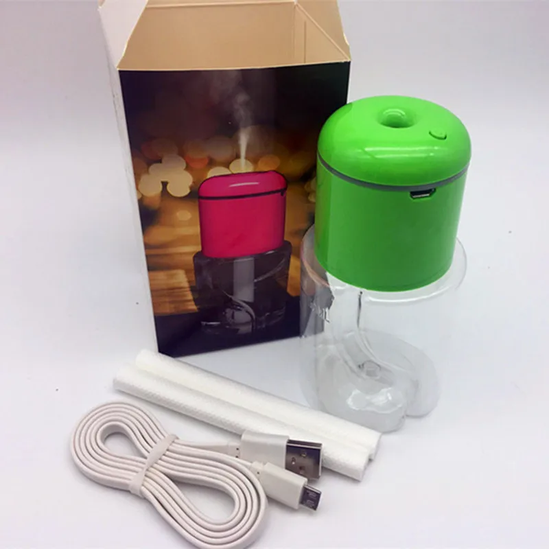 Лидер продаж крышки бутылки воды увлажнитель мини Портативный USB 5 в машину, Ароматический диффузор в машину, паровой диффузор для эфирных масел, туманный распылитель, фоггер