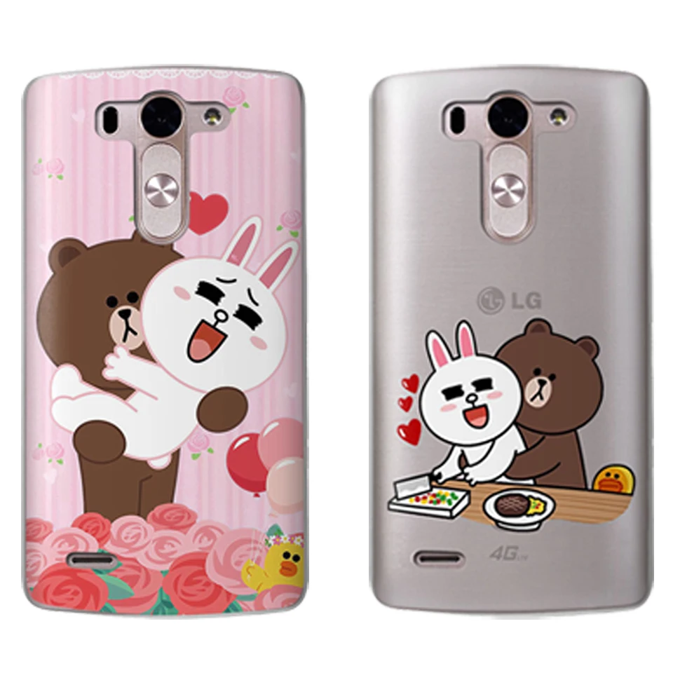 Модный чехол для телефона с милым кроликом LG G6 Q6 G4 G5 Q8 K8 K7 K10 2017 XPower 2 мягкий
