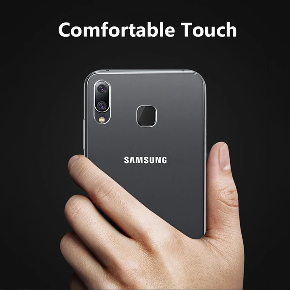 Прозрачный силиконовый чехол для Samsung A30 A50 A20 A10 A40 Galaxy A8 A6 Plus A3 A5 2017 2016 Fundas |