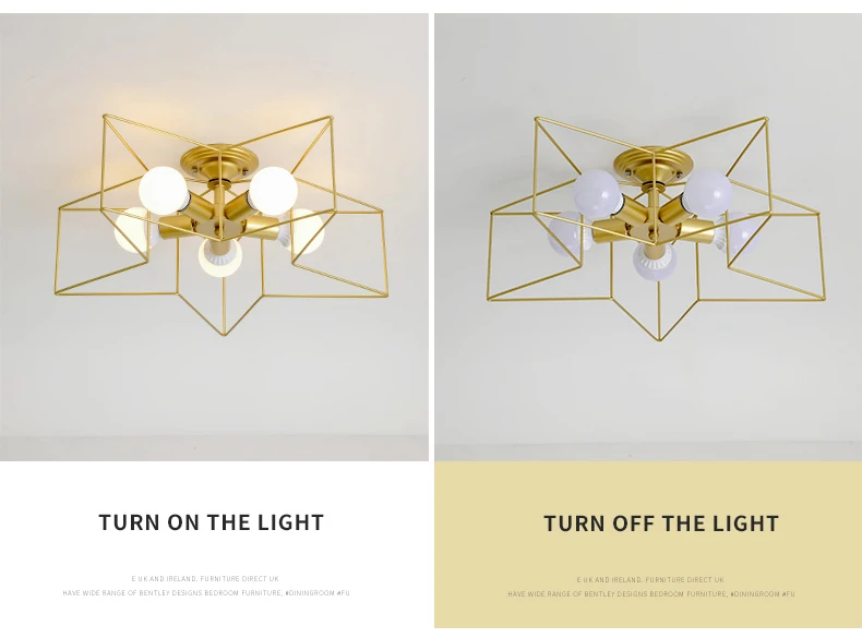 Bedroom lamp contracted and contemporary small lie master room lamp high-grade small family sitting room hotel creative dining r