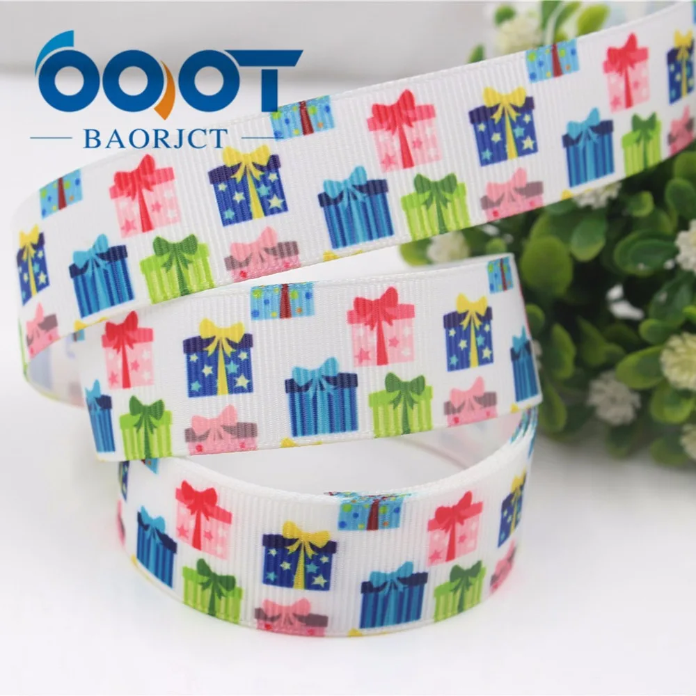 OOOT BAORJCT 175044 22 мм 10 ярдов ленты для конфет термопечать grosgrain Свадебные аксессуары DIY