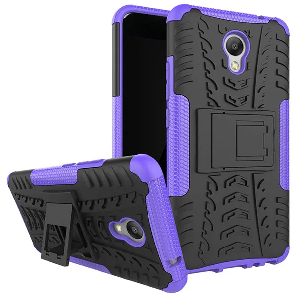 Purple Мягкий TPU+ PC телефон назад чехол на Meizu M3 Note чехол для Meizu M5 Note чехол на meizu M3s силиконовые Коке - Цвет: Purple
