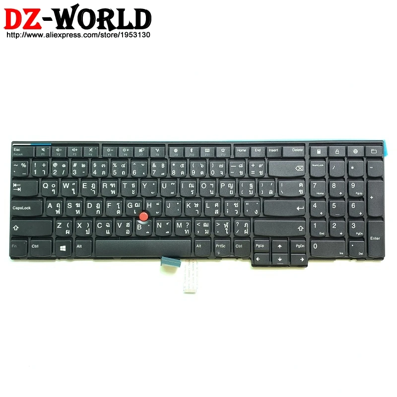 Тайская Клавиатура для ноутбука Lenovo Thinkpad T540P T550 T560 W540 W541 W550S P50S L560 L540 00PA650