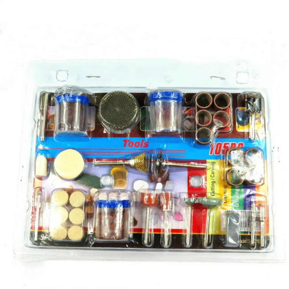 105 шт. Бесплатная доставка набор высококачественных сверл вращающиеся